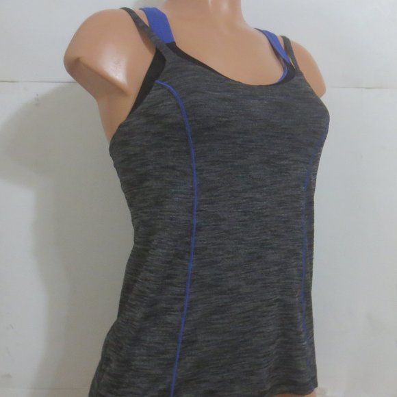 lululemon athletica Tops - ⭐For Bundles Only⭐ Lululemon Top Tank Strappy Grey / Blue 4